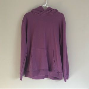 Men’s purple pullover hoodie from Forever21